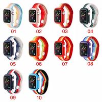 Gambar Silicone Case + Strap Rainbow Apple Watch Size 38mm/40mm/42mm/44mm dari Tokoaccboss Jakarta Barat 1 Tokopedia