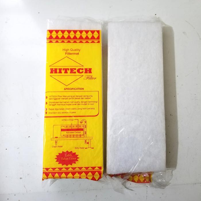 Gambar kapas filter hi tech rapat dari ADquatics Kota Administrasi Jakarta Barat Tokopedia