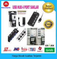 Gambar USB HUB 4 PORT ON OFF HIGH SPEED TERLARIS dari Mutiara Computindo Kab. Bekasi 1 Tokopedia