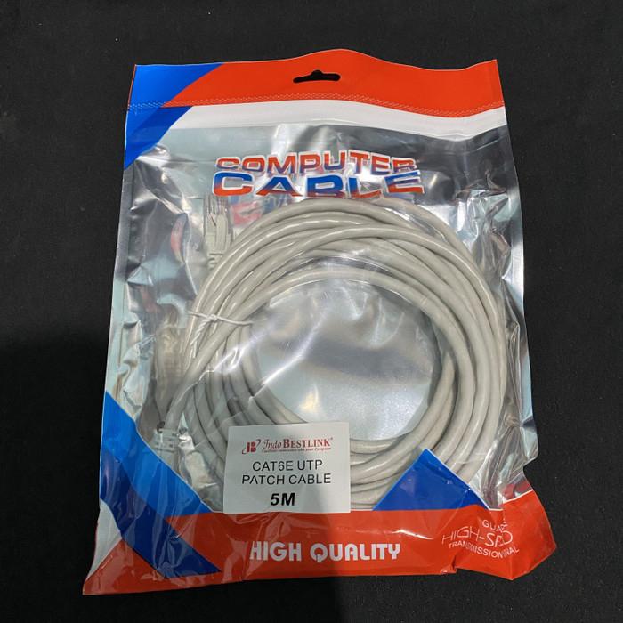 Gambar KABEL LAN 5 METER CAT6 / UTP / HIGH QUALITY - BESTLINK dari LOKUI STORE Kota Administrasi Jakarta Utara Tokopedia