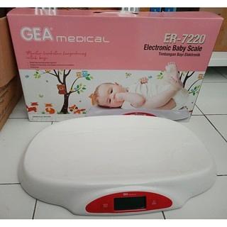 Gambar GEA Timbangan Bayi Digital ER7220 PLUS Meteran Bayi dengan Layar LCD Besar dan Beban Maksimum 25 kg dari TRANSMEDIKA JAKARTAA Kota Administrasi Jakarta Utara Tokopedia