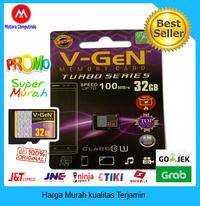 Gambar Memory Card Micro SD V-Gen 32GB TURBO SERIES Class 10 Class ORIGINAL dari Mutiara Computindo Kab. Bekasi 1 Tokopedia