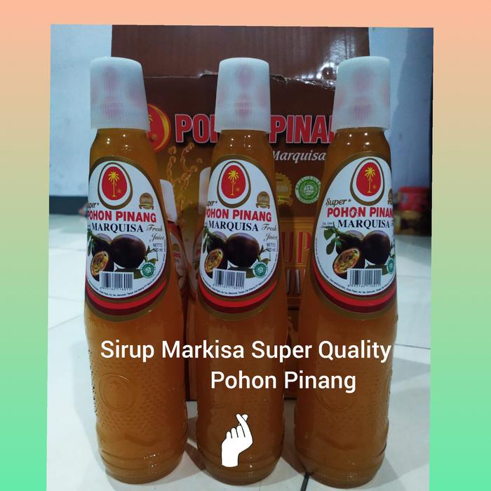 Gambar Sirup Markisa Pohon Pinang Super 520Ml dari ELMONSHOP Kota Administrasi Jakarta Timur Tokopedia