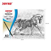 Gambar Sketch Pad Buku Sketsa Joyko Pad-1002 A3 110 gsm 40 Sheets dari -LANCAR JAYA JAKARTA- Kota Administrasi Jakarta Barat 2 Tokopedia