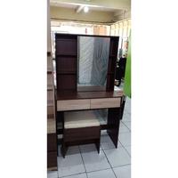 Gambar Meja Rias dandan make up minimalis cermin sliding putih BANDUNG dari Venus Furniture Bandung Kota Bandung 4 Tokopedia