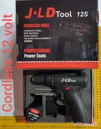 Gambar Bor 1 Baterai JLD Hitam 12S Cordless Drill dari TOKO BESI TIMUR JAYA. Kota Bandung 5 Tokopedia