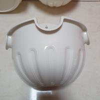 Gambar pot tembok putih dinding cantik dari Perabot Rumah Tangga dan Pot Bunga si Goceng Kab. Bogor 4 Tokopedia