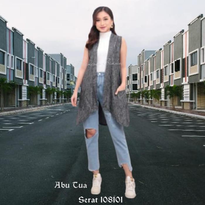 Gambar Outer Cardy Rompi Outerwear Wanita dari TokTikTop Kota Administrasi Jakarta Barat 5 Tokopedia