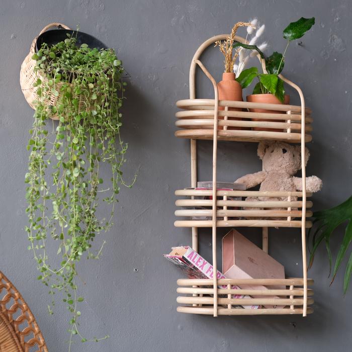 Gambar KALYA SHELF (rak rotan) dari tanganketiga.store Kab. Kuningan Tokopedia