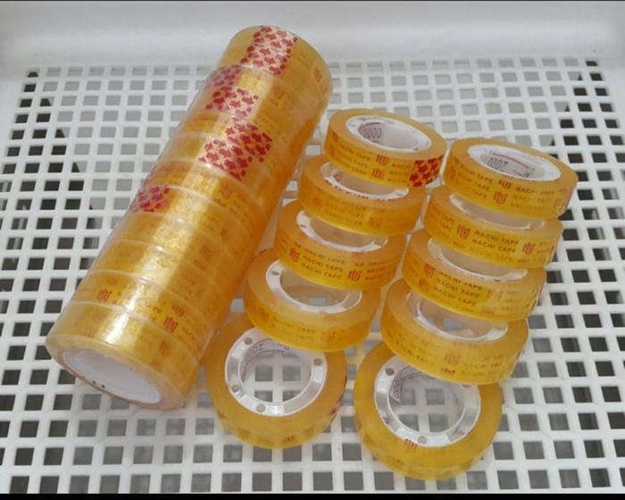 Gambar ISOLASI NACHI 1/2" X 25 YARD (YELLOW) dari ANEKA STATIONERY GROSIR Kota Malang Tokopedia