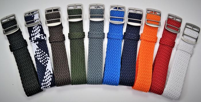 Gambar Tali Jam Tangan Anyaman Nato Perlon Watch Strap Braided Nylon 18 20 22 dari FleurDeLis Collection Kota Administrasi Jakarta Barat Tokopedia