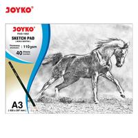 Gambar Sketch Pad Buku Sketsa Joyko Pad-1002 A3 110 gsm 40 Sheets dari -LANCAR JAYA JAKARTA- Kota Administrasi Jakarta Barat 1 Tokopedia