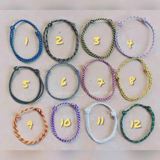 Gambar Gelang Simple Prusik Tali Gunung Outdoor Harga Grosir dari Cahaya Aksesoris_NEW Kab. Pangandaran Tokopedia