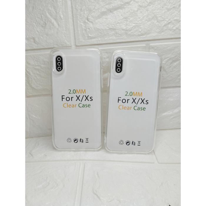 Gambar iPhone X / Xs Clear Case 2mm Transfaran Premium Soft Case dari AIMILE Jakarta Pusat Tokopedia