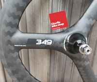 Gambar Wheelset Belakang Nautilus Carbon TriSpoke 16Inch 349 112mm 10mm 3-4Sp dari Charlie Bike Shop Kota Administrasi Jakarta Barat 3 Tokopedia