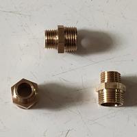 Gambar double nepel Kuningan 1/4" x 3/8" dari JOSSATEK Kota Administrasi Jakarta Utara 2 Tokopedia