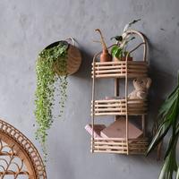Gambar KALYA SHELF (rak rotan) dari tanganketiga.store Kab. Kuningan 3 Tokopedia