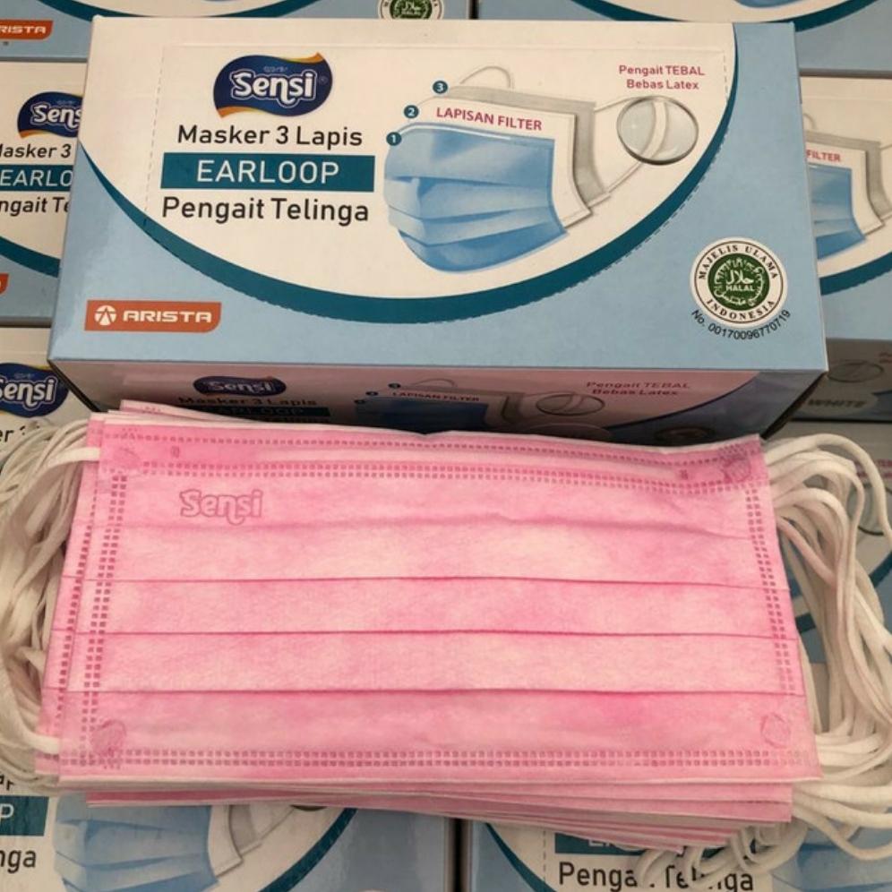 Masker sensi 40 pink