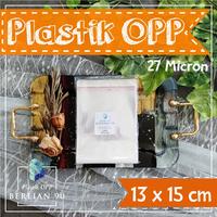 Gambar Plastik Opp Lem 13X15 Cm Tebal 30s Micron Isi 100 lbr dari Plastik Opp Berlian 90 Kota Bandung 1 Tokopedia