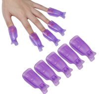 Gambar 10PCS Soak Off Clip Gel remover gel nail remover clip pembungkus kuku dari vipbeautybar Kota Administrasi Jakarta Pusat 4 Tokopedia