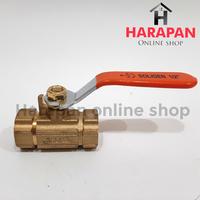 Gambar STOP KRAN KUNINGAN 1/2" - STOP KERAN 1/2 INCH SOLIGEN BALL VALVE 1/2IN dari Harapan onlineshop Kota Administrasi Jakarta Timur 5 Tokopedia