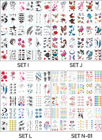Gambar [HARGA UNTUK 30 PCS/SET] STIKER TATTO / FAKE TATTO / TEMPORARY TATTO / dari keiko collection Kota Tangerang 4 Tokopedia