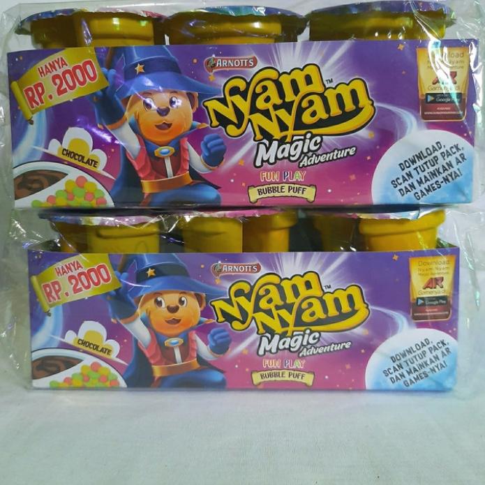 Gambar nyam nyam rice crispy chocolate pak isi 12 X 11gr dari ningsihciki Jakarta Barat Tokopedia