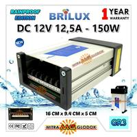 Gambar BRILUX RAINPROOF OUTDOOR TRAVO DC 12V 12.5A 150W GARANSI 1 TAHUN - GR3 dari Mitra Glodok LED Kota Administrasi Jakarta Selatan 1 Tokopedia