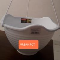Gambar Pot Gantung Florina No. 8 Putih/ Pot Gantung Lion Star dari urban pot Kota Tangerang 3 Tokopedia