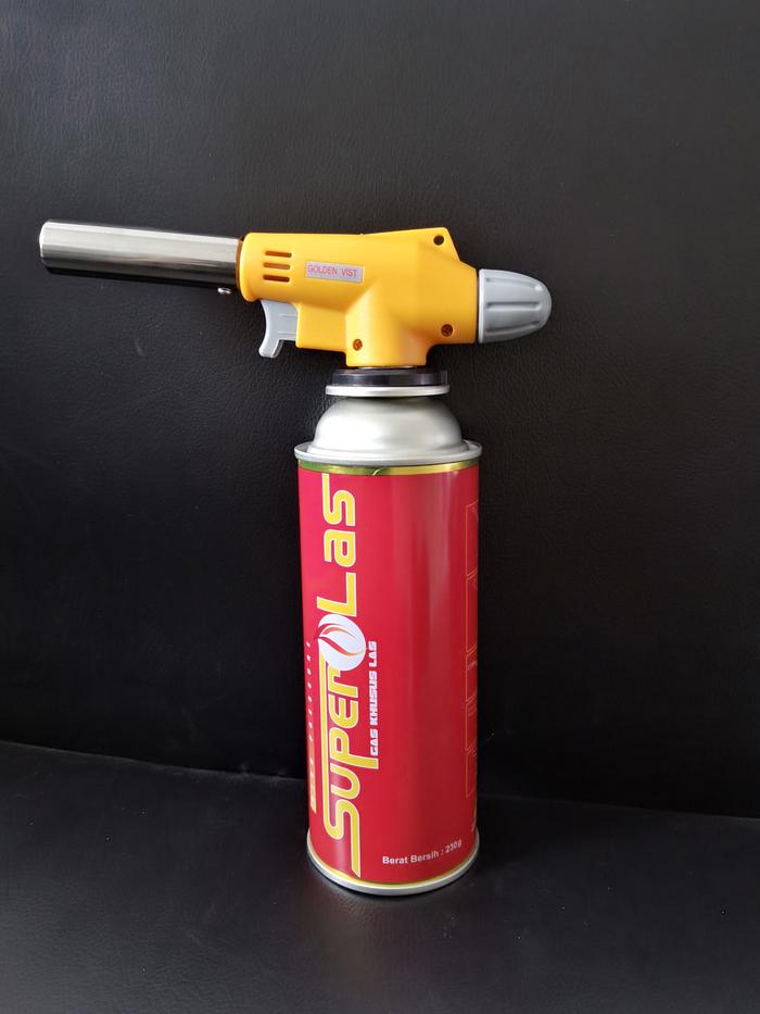 Gambar Paket Gas Torch Flame Gun Golden Vist 920 + Tabung Portable SUPERLAS dari Bintang Rezeki88 Kota Tangerang Tokopedia