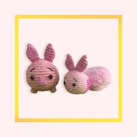 Gambar DIY Kit untuk amigurumi (boneka rajut) Tsum tsum Piglet dari Nanari Crochet Kota Medan 5 Tokopedia