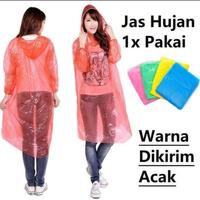 Gambar jas hujan plastik sekali pakai dari shenicmir Kab. Bandung 1 Tokopedia