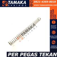 Gambar Per Spring Pegas Tekan OD 13mm Kawat 1mm Panjang 130mm Stainless Steel dari Tamaka Spring Kota Administrasi Jakarta Utara 1 Tokopedia
