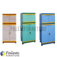 Gambar LEMARI PLASTIK SERBAGUNA 3 SUSUN KUNCI GRAND MINI CLUB dari palemfurniture Kota Administrasi Jakarta Timur 5 Tokopedia