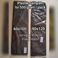 Gambar Kantong Plastik Sampah Hitam 60x100 cm / 90x120 cm Polybag Besar dari Juragan Plastik Pekanbaru Kota Pekanbaru 4 Tokopedia