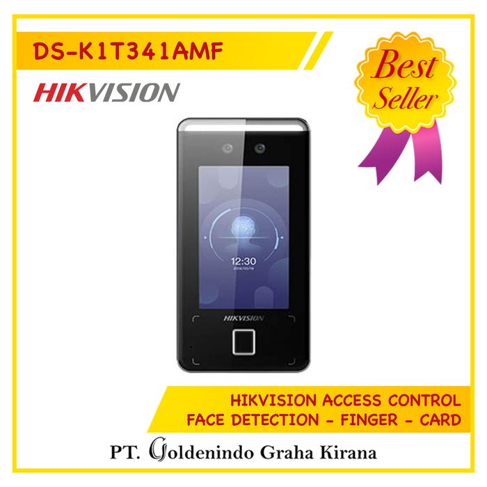 Gambar HIKVISION ACCESS CONTROL DS-K1T341AMF / FACE DETECTION - FINGER - CARD dari goldenindo cctv Kota Administrasi Jakarta Barat Tokopedia