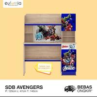 Gambar meja belajar anak / meja belajar avengers / meje belajar karakter dari SELATAN JAYA FURNITUR Kota Administrasi Jakarta Selatan 4 Tokopedia