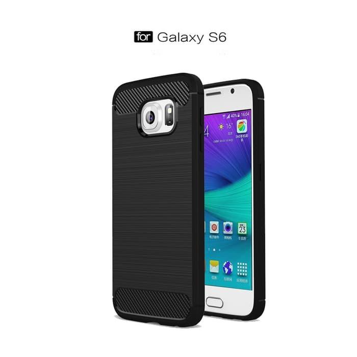 Gambar Case Ipaky Carbon Fiber SAMSUNG GALAXY S6 Softcase Shockproof TPU dari Make888 Kota Administrasi Jakarta Utara Tokopedia