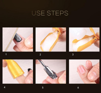 Gambar 10PCS Soak Off Clip Gel remover gel nail remover clip pembungkus kuku dari vipbeautybar Kota Administrasi Jakarta Pusat 5 Tokopedia
