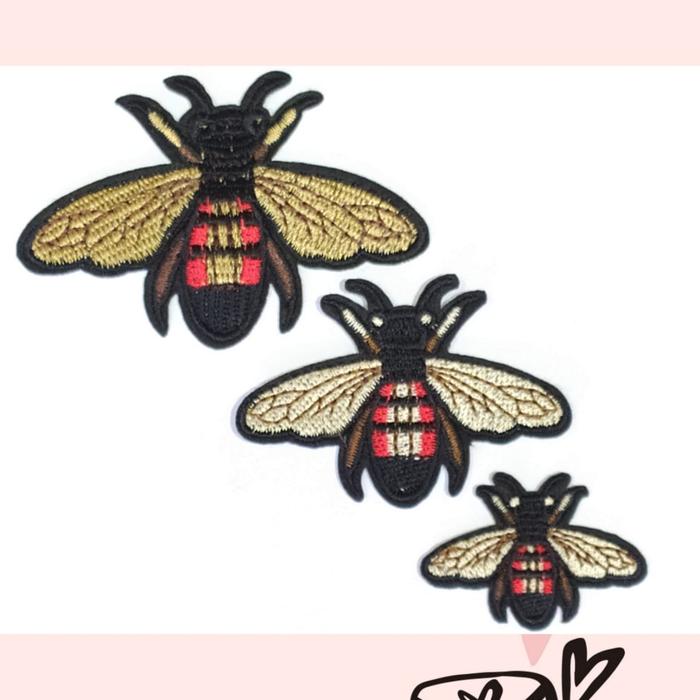 Gambar PATCH BORDIR BEE / EMBLEM BORDIR LEBAH dari Fillipplus Kota Surabaya Tokopedia