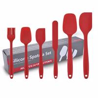 Gambar SPATULA SET SILICON 6 IN 1 ANTI LELEH dari Tokobintang27 Kab. Bogor 2 Tokopedia
