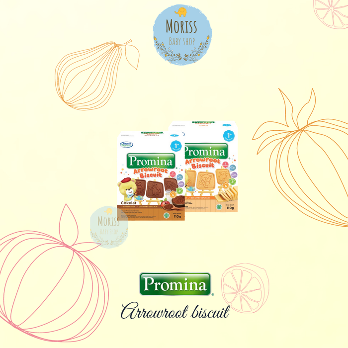 Gambar PROMINA ARROWROOT BISCUIT dari Morisbebe Kota Samarinda Tokopedia