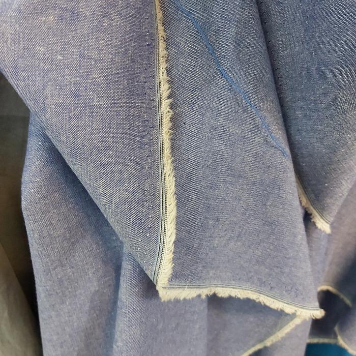 Gambar kain chambray/katun denim/bahan atasan kemeja dress dari Wirda silvian Kab. Kuningan Tokopedia