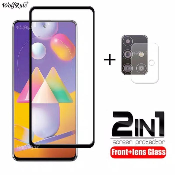 Gambar Tempered Glass Samsung M51 2020 Paket Anti Gores Layar dan Kamera dari AstoriaStore Jakarta Selatan Tokopedia