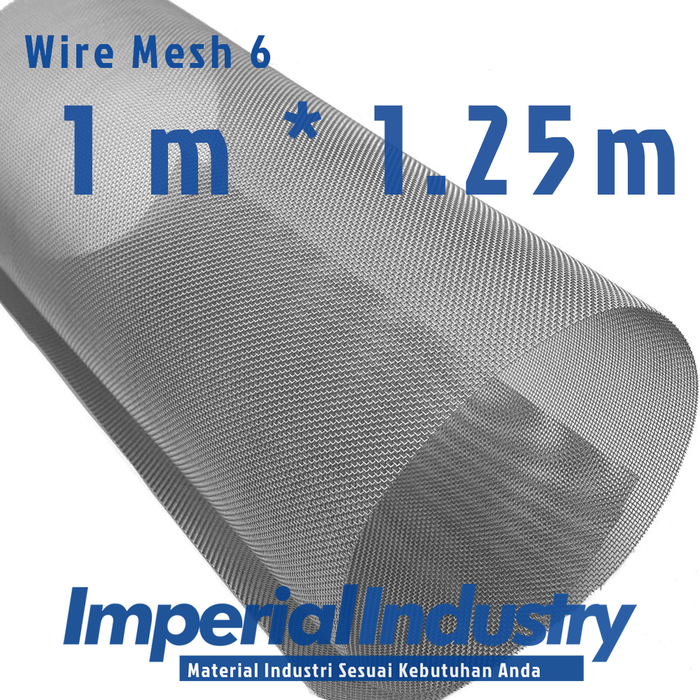 Gambar WIRE MESS MESH FILTER #6 STAINLESS 304 (SARINGAN KAWAT MESH) JAKARTA dari Imperial Industry Kota Administrasi Jakarta Barat Tokopedia
