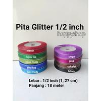 Gambar Pita Glitter 1/2 inch dari Heppyshop Heppyshop Kota Administrasi Jakarta Pusat 1 Tokopedia