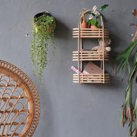 Gambar KALYA SHELF (rak rotan) dari tanganketiga.store Kab. Kuningan 2 Tokopedia
