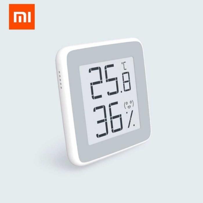 Gambar Xiaomi Mijia E-Ink Thermostat Thermometer Hygrometer Humidity Sensor dari meriam online Jakarta Barat Tokopedia