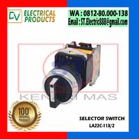 Gambar Selector switch DV / LA22C-11X/2 / 1NO+1NC 22mm / 2 pos dari ST Electric Kenari Mas Kota Administrasi Jakarta Pusat 1 Tokopedia