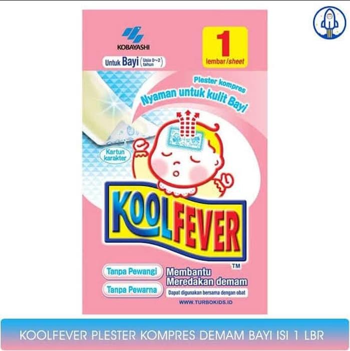 Gambar KOOL FEVER BAYI - Kompres Panas Demam Bayi dari D&A Mart Kab. Tangerang Tokopedia